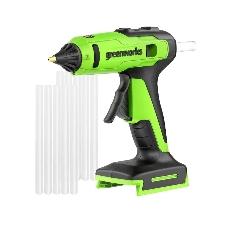 Пистолет клеевой аккумуляторный GreenWorks G24GLG, 24V, 11 мм, без АКБ и ЗУ (3502207)