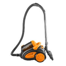 Пылесос Centek CT-2520 оранжевый/черный, 400/2200 Вт, уборка сухая, пылесборник циклонный фильтр 2 л