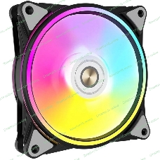 Вентилятор для корпуса Alseye HALO PRO B-P черный, 120 мм, 2100 об/мин, 26 дБ, 4 pin