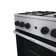 Плита газовая Gorenje GGI5A21XJ серебристый, конфорок 4 газовых, духовка 61 л, 50 см x 85 см x 59.4 см