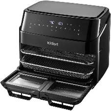 Аэрогриль Kitfort КТ-8153 2600Вт черный