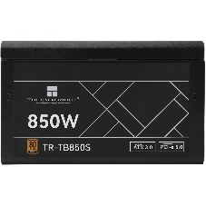 Блок питания Thermalright TR-TB850S 850W 80 PLUS Bronze, (ATX, 3, PCIe 5.0, Non-modular, 1x24(20+4)pin 550мм, 1xCPU*2 8(4+4)pin 600+150мм, 1xPCIe*2 8(6+2)pin 500+150мм, 1x12VHPWR PCIe 5.0 12+4pin 600мм, 1xSATA*3+MOLEX4pin*1 400+150+150+150мм, 1xSATA*2+MOLEX4pin*2 400+150+150+150мм, Active, 120x120мм, 150x140x86mm, APFC,)