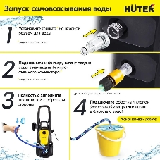 Мойка Huter W-4-MP-PRO 900/70/8/76