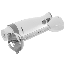 Блендер погружной Ergolux ELX-HB02-C31 (13125) 2 скорости, 500 Вт, 220-240В нерж.сталь, бело-сер.
