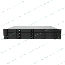 Сетевое хранилище без дисков SMB QNAP TS-1232PXU-RP-4G 12-Bay quad-core 64-bit AL324 1.7 GHz rackmount NAS with 250W redundant PSU, 4Gb DDR4 UDIMM RAM (max 1x16GB), SATA 6Gb/s, 2x 10GbE SFP+ LAN, 2x2.5 GbE LAN, 1x PCIe Gen2 x2 slot. W/o RAIL-B02