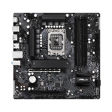 Материнская плата ASRock B760M PG Lightning/D4, LGA 1700, Intel B760, 4xDDR4, 4xSATA, 2xM.2, 1xPCIe 4.0 x16, DisplayPort, HDMI, USB Type-C, 1x1Gb LAN, 3x3.5 мм, 7.1, microATX