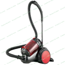 Пылесос Centek CT-2524 черный/красный, 420/2300 Вт, уборка сухая, пылесборник контейнер 2 л