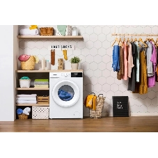 Стиральная машина Gorenje WNHPI84AS/R белый, загрузка фронтальная 8 кг, 1400 об/мин., класс: А
