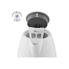 Чайник электрический Scarlett SC-EK18P49 1.7 л, 2200 Вт, белый/серый (корпус: пластик)