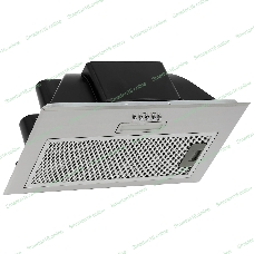 Вытяжка встраиваемая Krona Ameli Light 600 PB нержавеющая сталь, 52.5 см, 633 куб. м/ч, 44 дБ