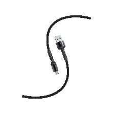 Кабель Smartbuy S26 MicroUSB черный.,3 А,QC,нейл.,1м
