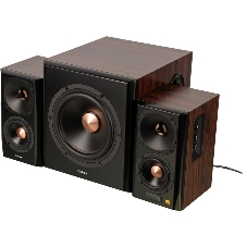 Колонки Edifier S360DB Brown (2.1,70W RMS, дерево, Bluetooth 4.1,ДУ)