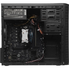Компьютер Amur Нарвал B7I21 MT i3 12100 (3.3) 16Gb SSD 256Gb UHDG 730 FreeDOS GbitEth 400W мышь клавиатура черный (RUS) (2147002)