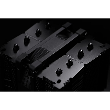 Кулер для процессора Noctua NH-D9L chromax черный, 92 мм, медь, 0-2000 об/мин, 22.8 дБ, 4 pin PWM, 140 Вт, высота 110 мм