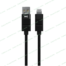 Дата-кабель MORE CHOICE (4620202554826) K87i 2м USB 2.4A для Lightning - 2м, черный