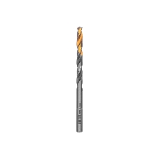 Сверло спиральное по металлу Denzel 5,5 x 93мм, Р6М5, Golden Tip, многогранная заточка