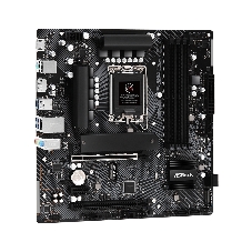 Материнская плата ASRock B760M PG Lightning/D4, LGA 1700, Intel B760, 4xDDR4, 4xSATA, 2xM.2, 1xPCIe 4.0 x16, DisplayPort, HDMI, USB Type-C, 1x1Gb LAN, 3x3.5 мм, 7.1, microATX