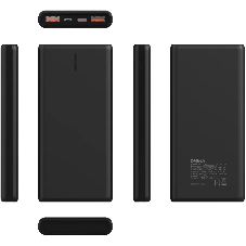Портативный аккумулятор Digma DGPF10C 10000mAh QC3.0/PD3.0 22.5W 3A 2xUSB-A/USB-C черный