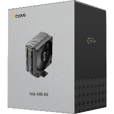 Кулер Ocypus Iota A40 BK Black Iota-A40-BK черный 120мм алюминий+медь 2000rpm 29db 4-pin 220W 156мм