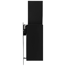 Вытяжка кухонная вертикальная Krona AURA 600 FRAME BLACK S черный с прозрачным кантом