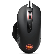 Мышь проводная Redragon Gainer черный, 3200 dpi, USB, кнопки - 6