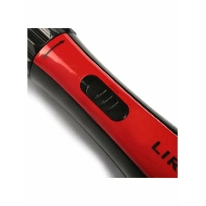 Фен-щетка LIRA LR 0707 черный/красный, 1200 Вт, 50 мм