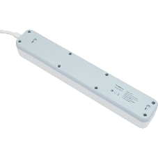Сетевой фильтр Гарнизон 2.0 Мультипорт EPS-4-U3-W-2, 4 р, 10А, 3xUSB, 2 м, ур.защиты 2+, белый, пакет