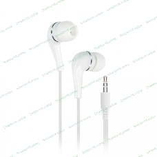 Проводные наушники Smartbuy A4 белый, внутриканальные, Jack 3.5 мм