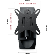 Кронштейн для телевизора Holder LCDS-5004 металлик, 10