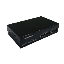 Коммутатор неуправляемый NEOMAX NMS-106PoE-1000-S, 6 портов 1000 Mbps, 4xPoE + 1xSFP, металл