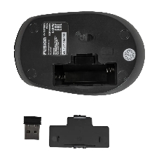 Комплект клавиатура+мышь Fusion GKIT-752 беспроводной, USB, 1000 DPI, чёрный