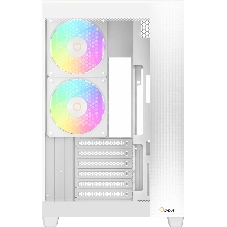 Корпус Ocypus Delta C74 ARGB White, Midi-Tower, белый, 2 x 120 мм