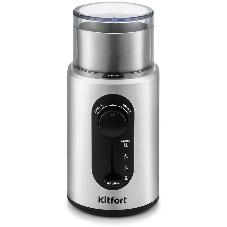 Кофемолка Kitfort KT-748 200Вт сист.помол.:ротац.нож вместим.:70гр нержавеющая сталь/черный