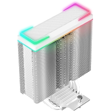 Кулер для процессора Ocypus Delta A40 SE WH Dual Fan ARGB, 2x120mm ARGB FAN, Top ARGB Panel, 4 HEAT PIPES, 4-PIN PWM, 800-1800 RPM, 31DBA, HYDRO BEARING, LGA115X/1200/1700/18XX, AM4/AM5