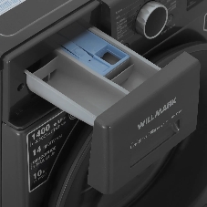 Стиральная машина Willmark WMF-1015LG графит, загрузка фронтальная 10кг, 1400 об/мин., класс: A+++