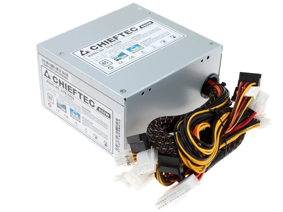 Блок питания Chieftec ATX 650W Vita BPX-650-S Gen.5 Half mod 80+ bronze (20+4pin) APFC 120mm fan 6xSATA RTL