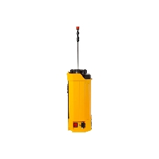 Опрыскиватель аккумуляторный Huter SP-12AC, аккумуляторный, ранцевый, 12л, желтый/черный