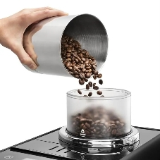 Кофемашина автоматическая DeLonghi EXAM440.55.B черный, исп. кофе - зерновой/молотый, 1.4 л, 1450 Вт, 19 бар