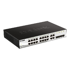 Коммутатор D-Link DGS-1210-16/G2A, 16×1 Гбит/с + 4×1 Гбит/с Combo, настраиваемый