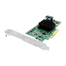 Контроллер ACD SAS3008-8R PCIe 3.0 x8 LP, SAS/SATA 12G, RAID 0,1,10,1E,JBOD, 8port (2xint SFF8643), 3008ROC (аналог LSI 9341-8i), RTL