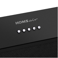 Встраиваемая вытяжка HOMSair FLEET 60M Power черный