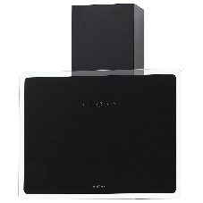 Вытяжка кухонная вертикальная Krona AURA 600 FRAME BLACK S черный с прозрачным кантом