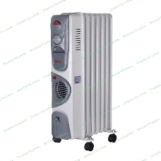 Обогреватель масляный Ресанта ОМ-7НВ (7секций) белый, 1900 Вт, 19 м2, термостат 67/3/10