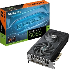 Видеокарта Gigabyte GV-N5060EAGLE OC-8GD 1.0, NVIDIA GeForce RTX 5060, 8 ГБ GDDR7, 128 бит, PCI-e 5.0, 1xHDMI, 3xDP