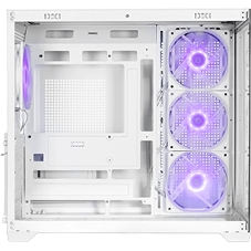 Корпус без блока питания PCCooler C3T700 ARGB WH, Midi-Tower, TG, 4x120мм ARGB, 1xUSB-A 3.0 + 1xUSB-A 2.0 + 1xUSB-C, ATX, mATX, mITX белый
