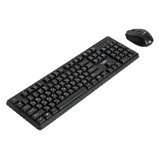 Комплект клавиатура+мышь Fusion GKIT-752 беспроводной, USB, 1000 DPI, чёрный