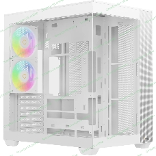 Корпус Ocypus Delta C74 ARGB White, Midi-Tower, белый, 2 x 120 мм