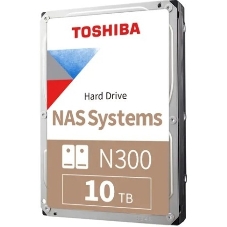 Жесткий диск HDD Toshiba N300 10Tb 7200rpm SATA-III 512Mb 3.5