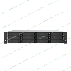 Сетевое хранилище без дисков SMB QNAP TS-1273AU-RP-8G NAS 12 HDD trays, 2x 2.5 GbE, rackmount, 2 PSU. 4-core AMD V1500B2,2 GHz, RAM 8 Gb (8 Gb UDIMM DDR4 (1 x 8 Gb) up to 32 Gb (2 x 16 Gb)). W/o rail kit RAIL-B02