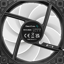 Вентилятор для корпуса DEEPCOOL FD12 черный, 120 мм, 2050 об/мин, 26.9 дБ, 4 pin